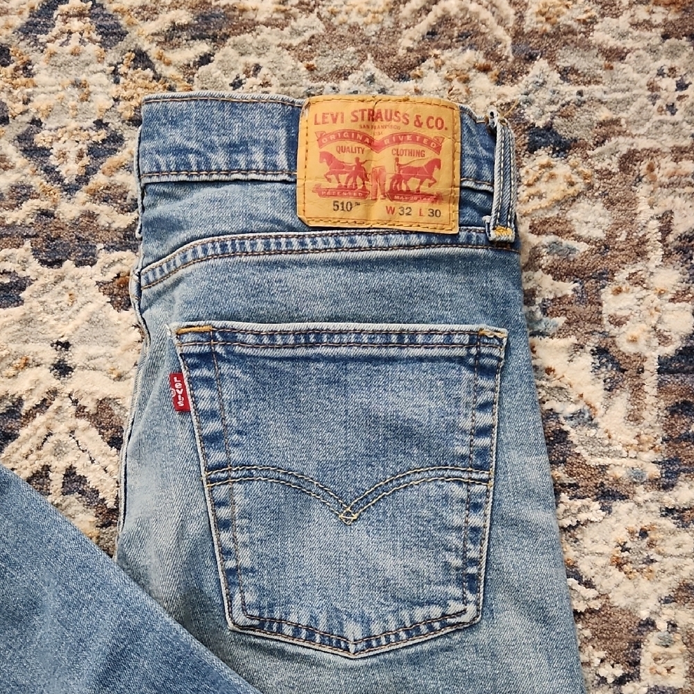 Levi's 710 Jeans - Light Blue - Picture 4 of 11